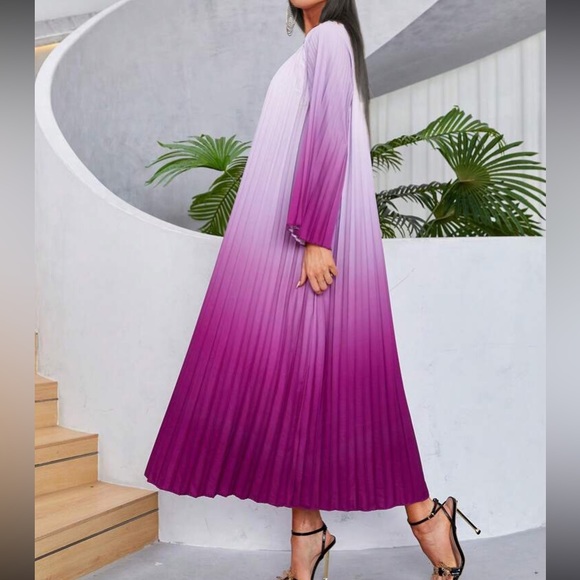 The Ombra Luxe Dress - Solar Flare main image 1